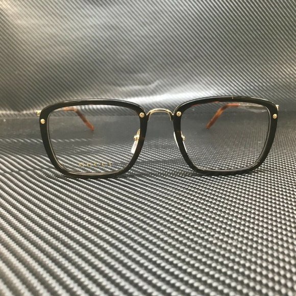 Gucci Gold Havana Men's Eyeglasses! New! - Picture 3 of 5